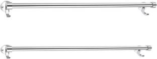 ANALEX Towel hanger 24 inch 2 Bar Towel Rod