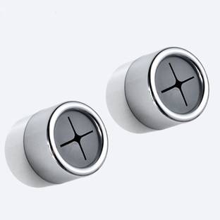 BHOOLU&GOOLU Self Adhesive Towel Holder Wall Mount Hook For Home Kitchen Bathroom(2 pcs set) 1.65 inch 2 Bar Towel Rod