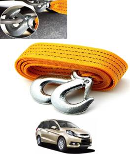 MSNP Universal Strong Nonslip Nylon Yellow Towing Rope For Vehicle-188 2.5 m Towing Cable