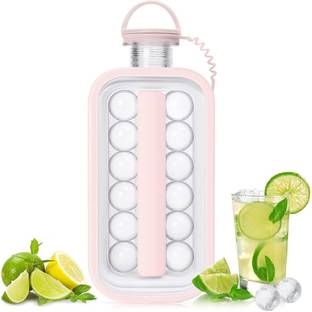 Magicwand 2-in-1 Portable Ice Ball Maker,Juice Bottle,Easy to Make 17 Grids Round Ice Ball Toy Bubble Maker