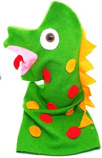 wizerdy VENTRILOQUISM TALKING DIANOSAUR PUPPET / JURASIC VENTRILOQUIST HAND PUPPET 1 Magic Tricks