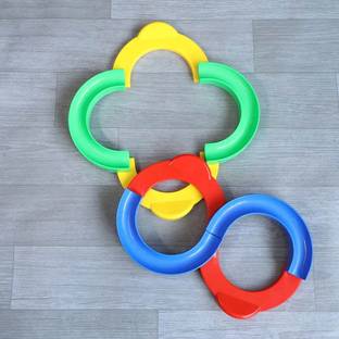 ZWINKO 8 Shape Infinite Loop Game, Toys Indoor Games (Random Color)(PS_2) Crazy Ball