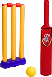 NIPPON Baby Cricket Set for Kids 3 Years+ Best Bat Ball Cricket Gift Set for Beginners Cricket