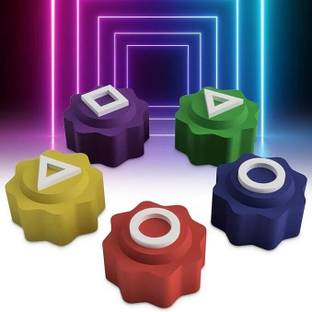 Helistr Gonggi Game Set, Stones Plastic Playing Pieces, Squad Traditional Korean Game Juggling