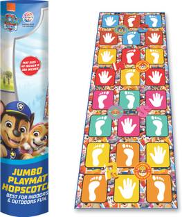 Ratnas Paw Patrol Jumbo Playmat Hopscotch Mat (2977) Hula Hoop