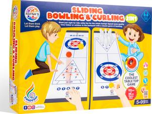 Ratnas Sliding Bowling & Curling Indoor Bowling Game (1963) Bowling