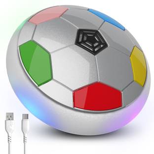 Mirana USB Rechargeable Indoor Floating Hoverball | Air Football Smart | Toy for Kids Football