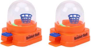 YUIOP - Mini Basketball Game - 1 Console, 4 Balls - Fun & Innovative (Pack Of 2) Basketball