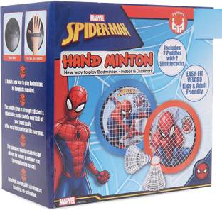 zokato Spider Man Handminton Set - Multicolor Badminton Kit