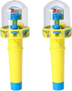 SSCollection Amazing Plastic Basketball Finger tip Game Shooting Sweets Candy Toys Pack Of 2 Basketball
