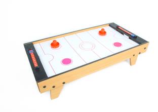 PlayKith Wooden Crezy Air Hockey Indoor Game for Kids Crazy Ball