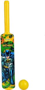 BATMAN Large Plastic Bat with Ball Cricket Kit