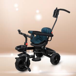 DUGGI MUGGI kids best trike 1-4 year kids with Parental Push Handle With Side Spot for Kids Tricycle
