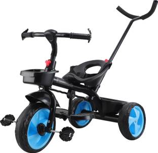 Maanit Kids Ride on Cycle with Parental Handle for Kids 5-13 Years Old Tricycle