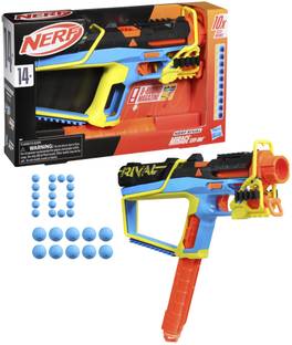 Nerf Rival Mirage XXIV-800 Blaster, 10 Rival Accu-Rounds, 2 Ways to Load, Age 14+ Guns & Darts