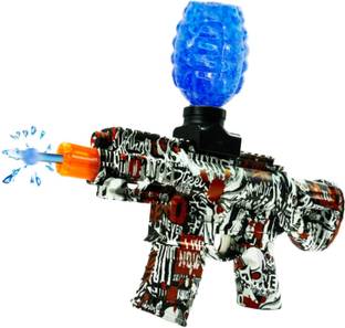 JIALTO Gel Blaster Gun Airsoft Automatic Foam Blaster 5000 Gel Ball Gun for Kid'S Red Guns & Darts
