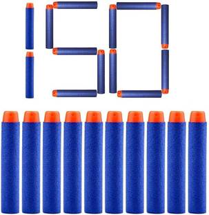 shreenik Plastic Foam Toy Dart for Nerf N-Strike Elite , Blue (150 PCS) Slingshots