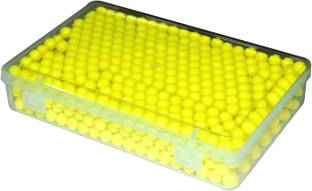 Cambly 6mm BB Bullets | 1000 Rounds | Ideal for Toy Guns & Airsoft | Long Range 50-60m Darts & Plastic Bullets