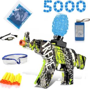 VikriDa Electric Gel Blaster Gun M416 & Foam Blaster Toy For Outdoor Activities Guns & Darts