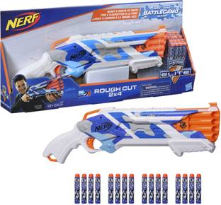 Nerf N-Strike Elite BattleCamo Series Rough Cut 2x4 for Kids Ages 8 and up Guns & Darts