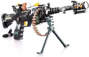 RSA enterprises Combat Style Military Toy Gun for Kids with Music & Vibration Guns & Darts Guns & Darts