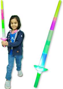 Uneeke Shape Glowing light sword Flashing Saber Toy star wars Maces & Swords kids talwar Maces & Swords