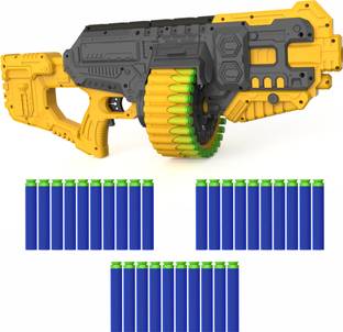 333MART Street Viper Big Blaster Motorized Dart Gun Toy Including 30 Soft Foam Bullets Guns & Darts