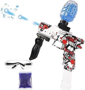 hda group Kids Electric Operated Gun Toy High Speed Upto 50 Feet Range Including 10000 Guns & Darts