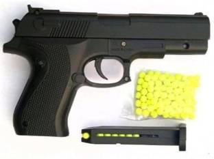 SHIVRAJ Real fighter pubg pistol toy gun for boys with 60+bullets Guns & Darts