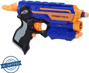 Nerf Elite Firestrike Toy Blaster, Unique Light Beam Targeting, Incl. 3 Darts, for 8+ Guns & Darts