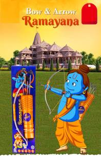 ZWINKO Ramayan Bow & Arrow Premium Toy Weapon for Kids . Bows & Arrows (Multicolor) Bows & Arrows