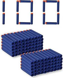 bhauvik Bullet Foam Dart Bullets for Nerf N-Strike Elite Guns_100 pis Darts & Plastic Bullets