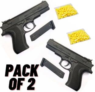 SHIVI ZIK ZEK MAUSER TOY GUN HIT THE TARGET PACK OF 2 WITH 120 BULLETS Guns & Darts