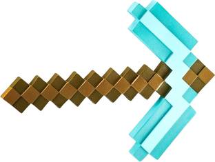 Delite New PICKAXE Soft Minecraft Pixels Diamond Big Sword kids Toy Weapon Maces & Swords