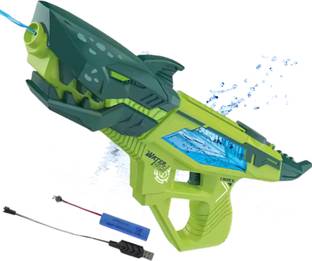 GINROO Electric Shark Design,Automatic High-Powered Water Gun Blaster for kids & Adults Water Gun