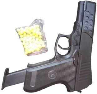 SHIVI SAKAL NAKLI PLASTIC TOY GUN WITH 120 BULLETS Guns & Darts