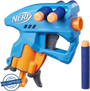 Nerf Elite NanoFire Blaster, Single-Shot Blaster, Incl. 3 Darts, for Ages 8+ Guns & Darts
