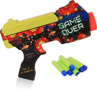 Toyspree QuickShot Game Over Dart Blaster 6 Darts Guns & Darts