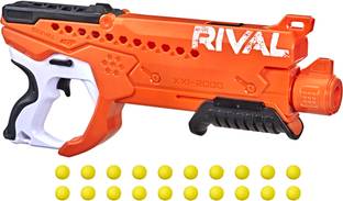 Nerf Rival Curve Shot - Helix XXI-2000 Blaster, Fire Rounds to Curve, 20 Rounds incl. Guns & Darts