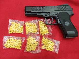 SHIVI RAJNI MOUSER TOY GUN WITH 360 BULLETS Guns & Darts