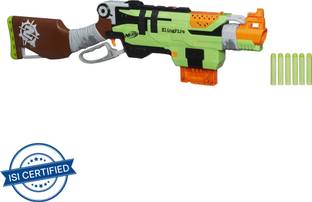 Nerf Zombie Strike SlingFire Blaster,Lever Action Blasting Guns & Darts