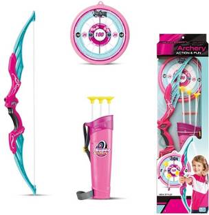 S TOYS HOUSE ARCHERY SET PINK Bows & Arrows