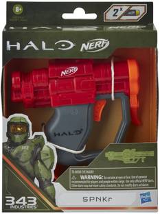 Nerf Halo SPNKr, Mini Dart-Firing Blaster, Collectible Blaster, for Ages 8+ Guns & Darts