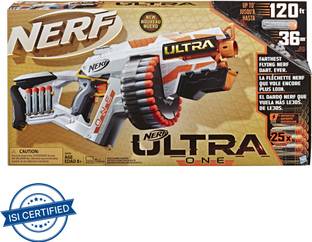 Nerf Ultra One Motorized Blaster, 25 Darts, Farthest Flying Darts Ever Guns & Darts