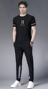 TRIPR Printed Men Track Suit