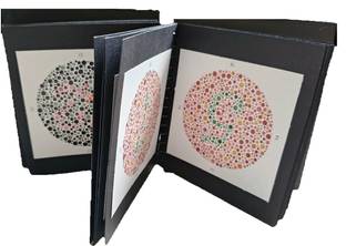 Eagle Eye Products EEP® || Ishihara Test Book for Colour Deficiency || 38 Plates || Latest Edition Trail Frame