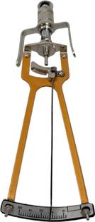 DSB PHYSIO MART Schiotz Tonometer Original with 3 Weights & Plunger In Plastic Case Trail Frame