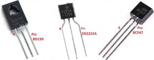 Amaze Trade 12pcscombo (BD139,BC547,2N2222a)power transistorbuyoriginalonlyfromamazetrade NPN Transistor