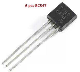 Amaze Trade 6 pcs BC547buyoriginalonlyfromamazetrade NPN Transistor