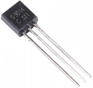 gobagee 2Pcs S9014 NPN SILICON TRANSISTOR,,50V,TO-92,SWITCH AND AMPLIFIER TRANSISTOR NPN Transistor